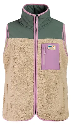 Image de PROTEST - Veste pour femme - Weste Prtweeton - Modèle outdoor, couleur vert émeraude - Taille 38