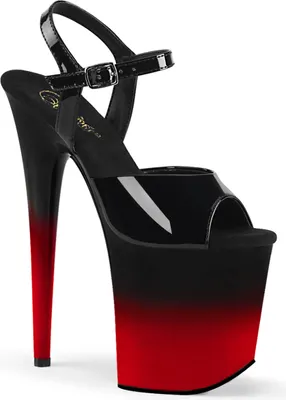 Produktbild von FLAMINGO-809BR-H Damen Sandale von Pleaser, Schwarz EU 35, US 5