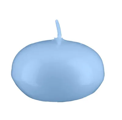 Produktbild von Schwimmkerzen Hellblau Ø 60 x 24 mm, 20 Stück