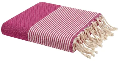Image de Serviette Seychelles - 100 x 200 cm - Rose | par Reva