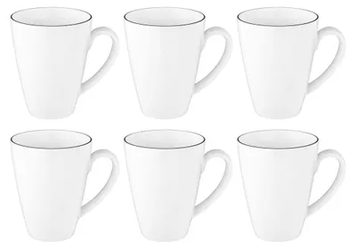 Immagine prodotto di Seltmann Lido Black Line tazza con manico 0,35 l in porcellana