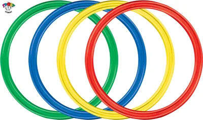 Produktbild von Gymnastik Reifen Ø 50cm, 4er Set