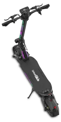 Productafbeelding van Gewicht: 33,5 kg – Accu: 52V/20Ah – Maximale actieradius: 100 km – Band: 11 inch, tubeless