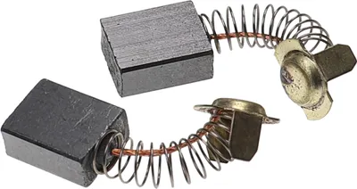 Produktbild von vhbw 2x Kohlebürste 7 x 13 x 17 mm kompatibel mit Hitachi H55SC, H55SA, DH45MR, DH50SB, DH50SA1, DH50SBK Elektrowerkzeug + Feder