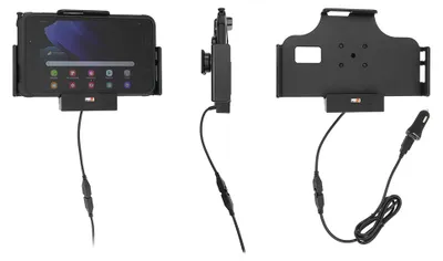 Produktbild von Brodit Gerätehalter 721224 mit Ladefunktion - für Tablets - Samsung Galaxy Tab Active 2 SM-T390/SM-T395, Samsung Galaxy Tab Active 3 SM-T570/SM-T575