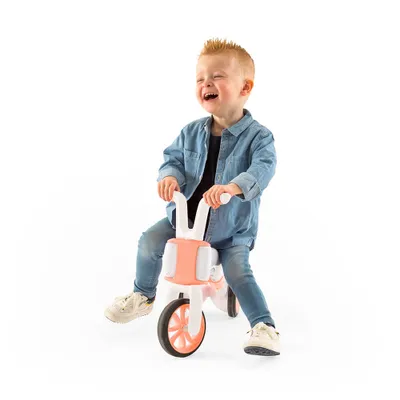 Produktbild von Chillafish Bunzi līdzsvara velosipēds - transformers pašiem mazākajiem 2-in-1, flamingo rozā, no 1 līdz 3 gadiem