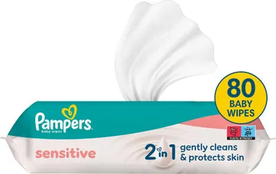 Image de Pampers 8001841041421 Lingettes humides Pampers Sensitive, paquet voyage