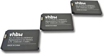 Produktbild von vhbw 3x Akku Ersatz für Cisco U8ZBAE12, CP-BATT-7925G-STD, 74-5469-01, 74-5468-01 für schnurlos Festnetz Telefon (1500 mAh, 3,7 V, Li-Ion)