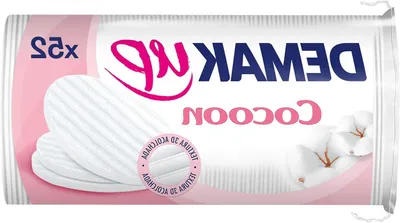 Productafbeelding van Cocoon Katoenen Pads voor Make-up Verwijdering - Set van 4 Ovalen 52.