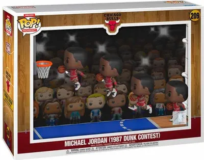 Obrázok produktu pre Figurka Pop! Vinyl NBA Chicago Bulls - Michael Jordan ('87 Dunk Contest) 9 cm