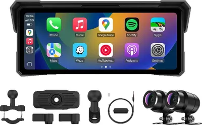 Obrázek produktu pro Motocyklový rekordér, 4K DVR, GPS navigace, M782-2K DVR
