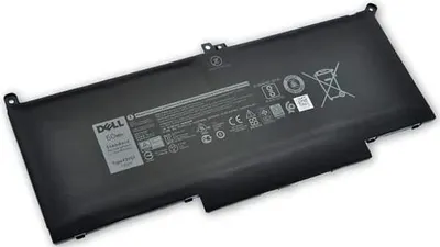 Produktbild von Akku für Dell F3YGT Li-Ion 7,6 Volt 7500 mAh schwarz