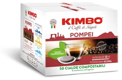 Produktbild von Kimbo POMPEI 44mm ESE Pads 50 Stück a 7,3g