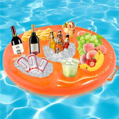Produktbild von Aufblasbarer Getränkehalter 2-in-1 für den Pool