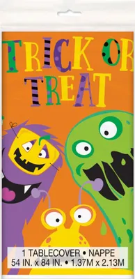Produktbild von Tischdecke PVC Silly Halloween Monsters 137x213cm