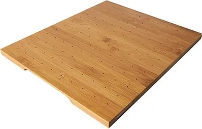 Produktbild von Papstar Tray für Fingerfood-Spieße, Bambus 25 x 30 cm, 5 Stück
