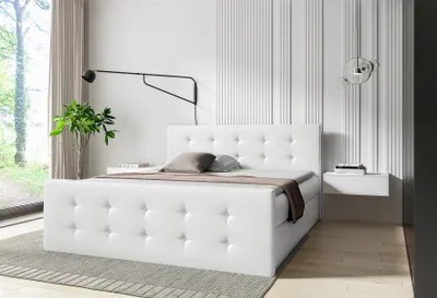 Produktbild von Boxspringbett Schlafzimmerbett LIAMOS 200x200cm in div. Farbvarianten
