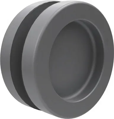 Immagine prodotto di KWS 5252 Maniglia a conchiglia Ø 65 mm alluminio nero opaco (1 pz.)