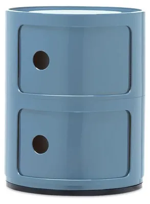 Obrázek produktu pro Kartell Componibili, úložný box s 2 přihrádkami, světle modrá