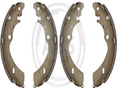 Produktbild von A.B.S. Bremsbackensatz Trommelbremse Hinten für ISUZU D-Max I Pickup (TFR, TFS) 254mm 9263