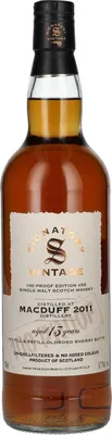 Image de Signatory Vintage 100 Proof Edition MACDUFF 13 Years Old Single Malt #55 2011 57,1% Vol. 0,7l