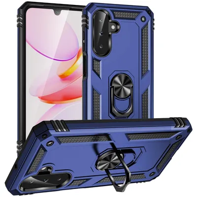 Image de Coque Armor Shield pour Samsung Galaxy A27 5G Coque Ultra Hybrid Case Coque de protection pour téléphone portable, bleue