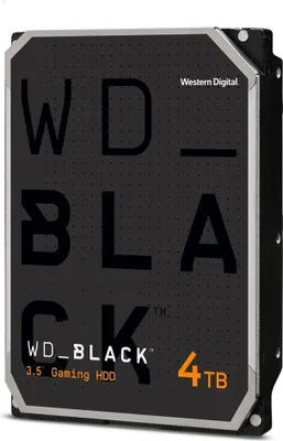 Obrázok produktu pre Western Digital Black, 4 TB, 7200 ot/min, 256 MB, 3.5", Serial ATA III