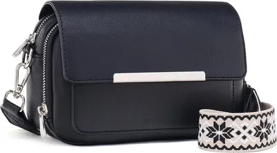 Produktbild von Damen Umhängetasche  Crossbody Schultertasche, Breiter Gurt