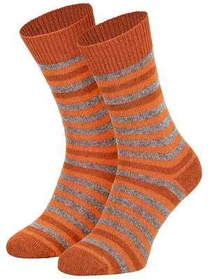 Imagen del producto de Calcetines de lana Piarini, para mujer y hombre, calcetines de invierno, calcetines de casa cálidos, calcetines de casa