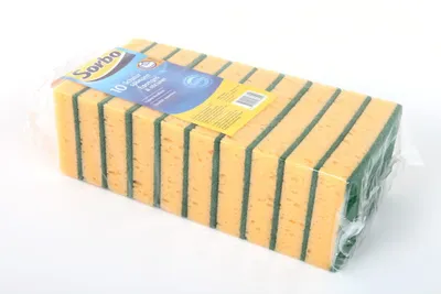 Zdjęcie produktu dla Gąbki do czyszczenia, 10 sztuk