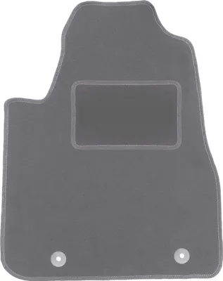 Produktbild von Fahrerfußmatte Velours graphit passend für Lexus RX II (2003-2008, SUV) – mit Befestigungen – passgenau