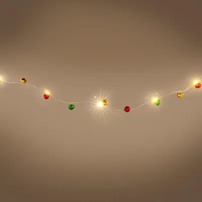 Image de Guirlande de Noël, Retlux, 40 LED, Blanc chaud