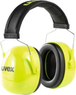 Produktbild von Apsauginės ausinės Uvex K4. SNR: 35dB, Geltonos Hi-Viz