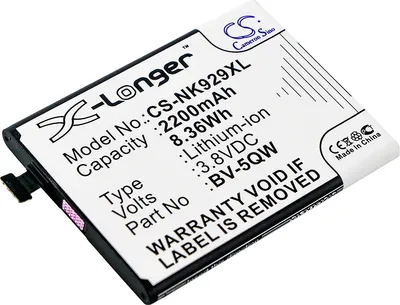 Immagine prodotto di TECHTEK Batteria compatibile con [Nokia] iCOM, Lumia 929, Lumia 929+, Lumia 930, RM927, per [Microsoft] Lumia 929, Lumia 930, RM927 sostituisce BV-5Q
