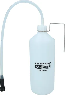 Produktbild von KS TOOLS Bremsflüssigkeits-Auffangflasche, 1 Liter (160.0735)
