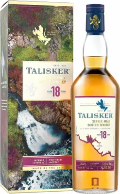Obrázok produktu pre Talisker 18 Years Single Malt Scotch Whisky, fľaša, alkohol, 46 %, 700 ml, 762349