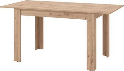 Immagine prodotto di Dmora Tavolo Allungabile Marudo 120x80x76h cm Marrone Rovere Nodi, 8 Posti Allungabile