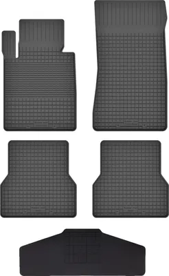 Immagine prodotto di Tappetini gomma vasca per BMW 3 E30 1986-1993 5 pezzi tunnel