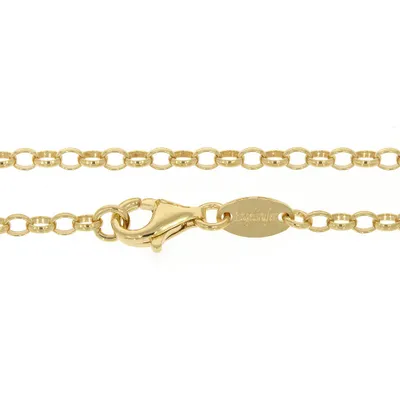 Produktbild von Engelsrufer ERN-90-G Erbskette Gold Plated 90 cm