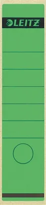 Produktbild von Leitz Rückenschild, selbstklebend, lang/breit, 285 x 61,5 mmgrün, 10 Stück