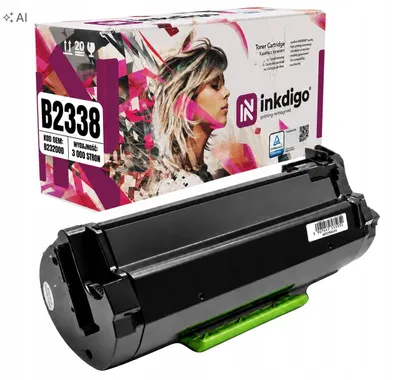 Produktbild von Inkdigo Toner B232000 für Lexmark B2338dw, B2442dw, B2546dw, B2650dw – Schwarz, 3000 Seiten,