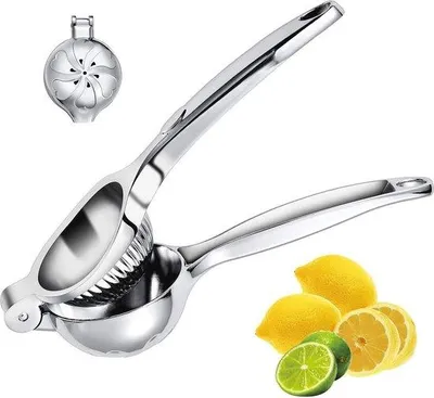 Obrázek produktu pro Ruční lis na citrony RVS – citrusový lis pro efektivní odšťavňování