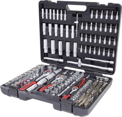 Produktbild von KS Tools 1/4 +3/8 +1/2 Steckschlüssel 195tlg 917.0795