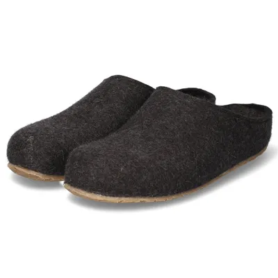Obrázek produktu pro Haflinger boty dámské pánské pantofle pantofle vlněné Grizzly Michel 711033, velikost:43 EU, barva:Grey