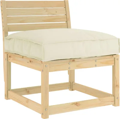 Obrázok produktu pre vidaXL Vankúš krémový 70 x 70 x 12 cm Oxfordská tkanina