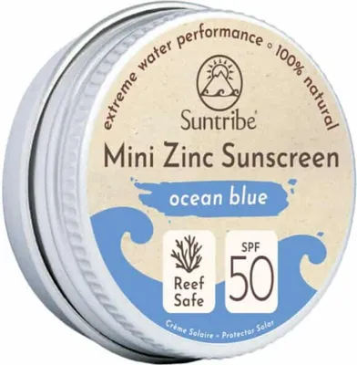 Produktbild von Suntribe Natürliche Zink-Sonnencreme SPF 50 Blau 15 g