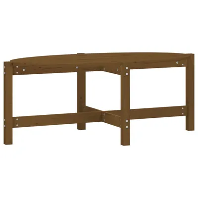 Produktbild von vidaXL Couchtisch Honigbraun 118x63x45 cm Massivholz Kiefer