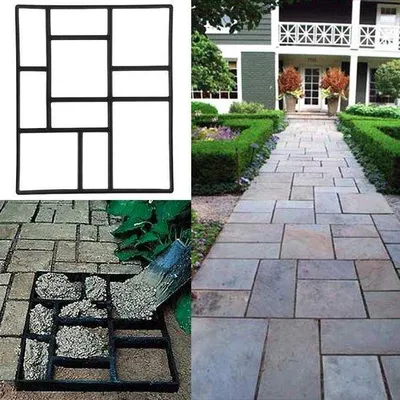 Immagine prodotto di Modello per blocchi in calcestruzzo 60x50x5 cm - Blocchi per terrazze - Betonform