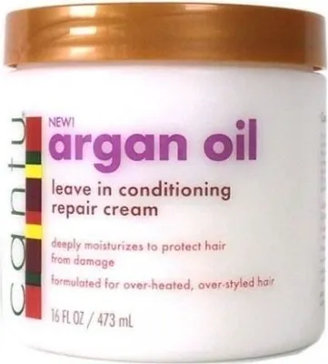 Produktbild von Cantu Argan Oil Leave-In Conditioning Repair Cream 453g