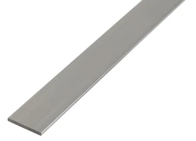 Produktbild von GAH Alberts Flachstange glatt, ungel., L2000mm B20mm, S2mm Aluminium silberf. elox.